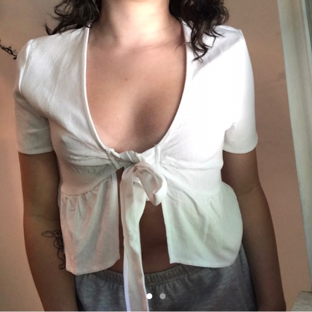 Lottie moss tie front top